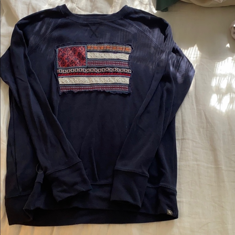 American Flag Crew Neck